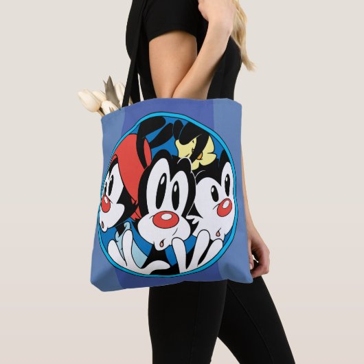 Animaniacs | Warner Siblings Circle Graphic Tasche (Von Nahem)