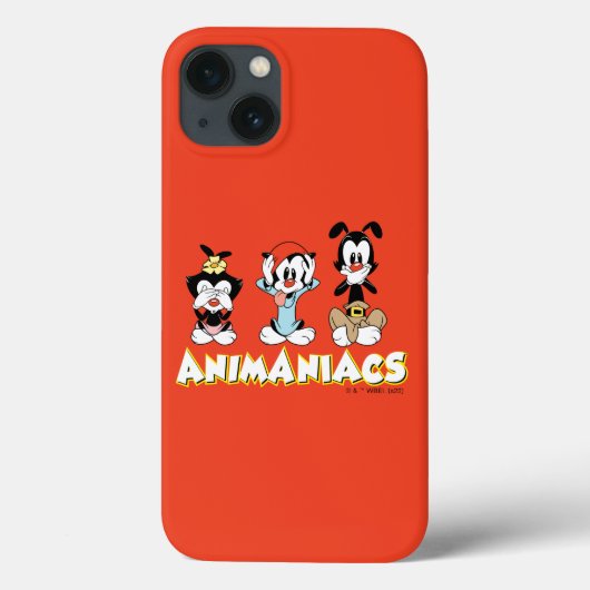 Animaniacs | Warner Siblings "No Evil" Grafik Case-Mate iPhone Hülle (Rückseite)
