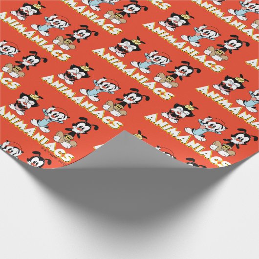 Animaniacs | Warner Siblings "No Evil" Grafik Geschenkpapier (Ecke)