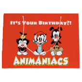Animaniacs | Warner Siblings "No Evil" Grafik Große Geschenktüte (Vorderseite)