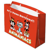Animaniacs | Warner Siblings "No Evil" Grafik Große Geschenktüte (Rückseite Schrägansicht)