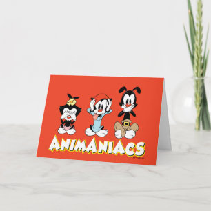 Animaniacs Warner Siblings "No Evil" Grafik Karte