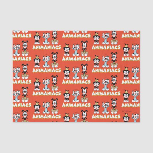 Animaniacs | Warner Siblings "No Evil" Grafik Seidenpapier (Vorderseite)