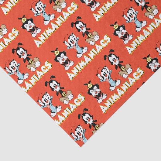 Animaniacs | Warner Siblings "No Evil" Grafik Seidenpapier (Ausschnitt)