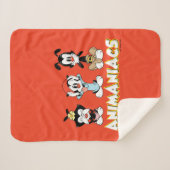 Animaniacs | Warner Siblings "No Evil" Grafik Sherpadecke (Vorderseite (Horizontal))