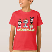 Animaniacs | Warner Siblings "No Evil" Grafik T-Shirt (Vorderseite)