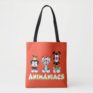 Animaniacs   Warner Siblings "No Evil" Grafik Tasche