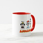 Animaniacs | Warner Siblings "No Evil" Grafik Tasse (VorderseiteRechts)