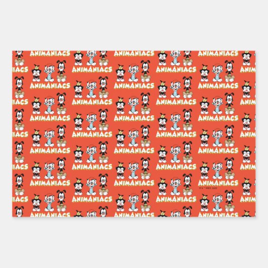 Animaniacs Warner Siblings "No Evil" Graphic Geschenkpapier Set (Vorderseite 2)