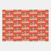 Animaniacs Warner Siblings "No Evil" Graphic Geschenkpapier Set (Vorderseite)