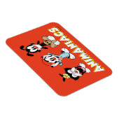 Animaniacs Warner Siblings "No Evil" Graphic Magnet (Rechte Seite)