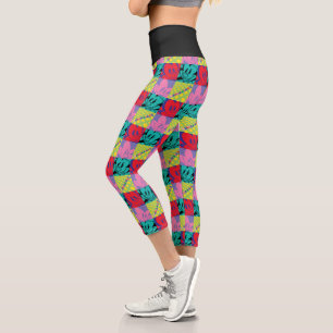 Animaniacs   Warner Siblings Pop Art Graphic Capri Leggings