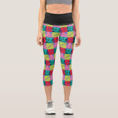 Animaniacs | Warner Siblings Pop Art Graphic Capri Leggings (Vorderseite)