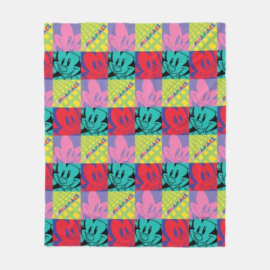 Animaniacs | Warner Siblings Pop Art Graphic Fleecedecke (Vorderseite)