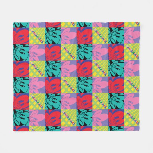 Animaniacs | Warner Siblings Pop Art Graphic Fleecedecke (Vorderseite (Horizontal))