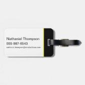 Animaniacs | Warner Siblings Pop Art Graphic Gepäckanhänger (Rückseite horizontal)