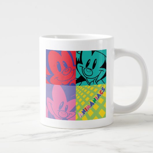 Animaniacs Warner | Siblings Pop Art Graphic Jumbo-Tasse (Rechts)