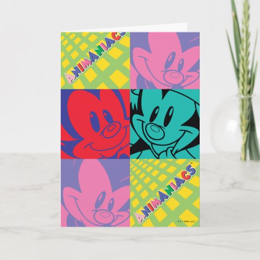 Animaniacs | Warner Siblings Pop Art Graphic Karte (Vorderseite)