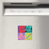 Animaniacs | Warner Siblings Pop Art Graphic Magnet (In Situ (Geschirrspüler))