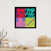 Animaniacs | Warner Siblings Pop Art Graphic Poster (Küche)