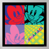Animaniacs | Warner Siblings Pop Art Graphic Poster (Vorne)