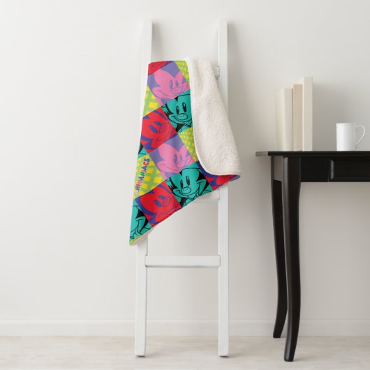 Animaniacs | Warner Siblings Pop Art Graphic Sherpadecke (Beispiel)