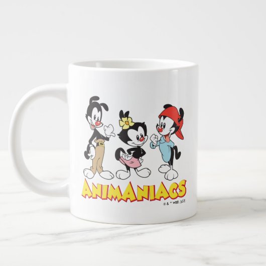 Animaniacs | Yakko, Dot und Wakko Stehend Jumbo-Tasse (Links)