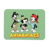 Animaniacs | Yakko, Dot und Wakko Stehend Magnet (Horizontal)