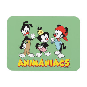 Animaniacs Yakko, Dot und Wakko Stehend Magnet