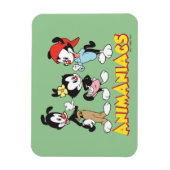 Animaniacs | Yakko, Dot und Wakko Stehend Magnet (Vertikal)