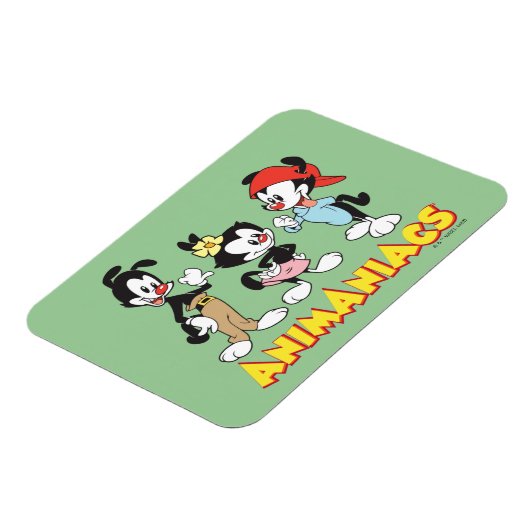Animaniacs | Yakko, Dot und Wakko Stehend Magnet (Linke Seite)