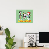 Animaniacs | Yakko, Dot und Wakko Stehend Poster (Heimbüro)