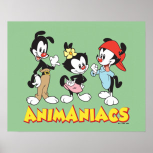 Animaniacs Yakko, Dot und Wakko Stehend Poster