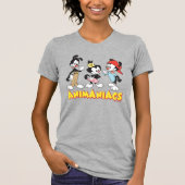 Animaniacs | Yakko, Dot und Wakko Stehend T-Shirt (Vorderseite)