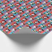 Animaniacs | Yakko, Dot, & Wakko Panel Grafik Geschenkpapier (Ecke)