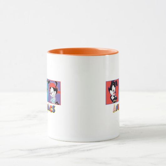 Animaniacs | Yakko, Dot, & Wakko Panel Grafik Tasse (Zentrum)