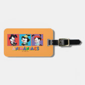 Animaniacs | Yakko, Dot, & Wakko Panel Graphic Gepäckanhänger (Vorderseite horizontal)