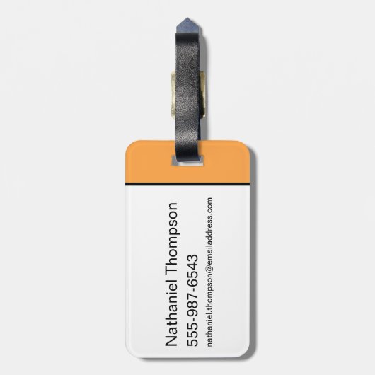 Animaniacs | Yakko, Dot, & Wakko Panel Graphic Gepäckanhänger (Rückseite vertikal)