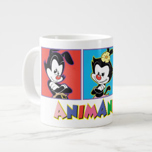 Animaniacs Yakko,   Dot, & Wakko Panel Graphic Jumbo-Tasse