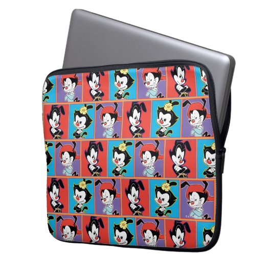 Animaniacs | Yakko, Dot, & Wakko Panel Graphic Laptopschutzhülle (Vorderseite Links)