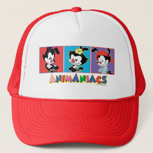 Animaniacs Yakko, Dot, & Wakko Panel Graphic Truckerkappe