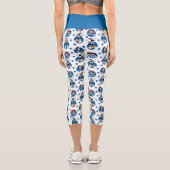 Animaniacs | Yakko, Wakko & Dot Circle Pattern Capri Leggings (Rückseite)
