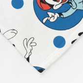 Animaniacs | Yakko, Wakko, & Dot Circle Pattern Fleecedecke (Ecke)