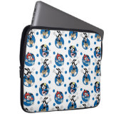Animaniacs | Yakko, Wakko & Dot Circle Pattern Laptopschutzhülle (Vorne Rechts)