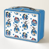 Animaniacs | Yakko, Wakko & Dot Circle Pattern Metall Brotdose (Vorderseite)