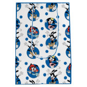 Animaniacs | Yakko, Wakko & Dot Circle Pattern Mittlere Geschenktüte (Rückseite)