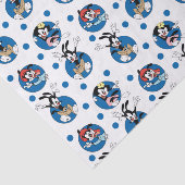 Animaniacs | Yakko, Wakko & Dot Circle Pattern Seidenpapier (Ausschnitt)