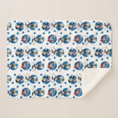 Animaniacs | Yakko, Wakko & Dot Circle Pattern Sherpadecke (Vorderseite (Horizontal))