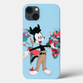 Animaniacs | Yakkos Weltkarte Grafik Case-Mate iPhone Hülle (Rückseite)