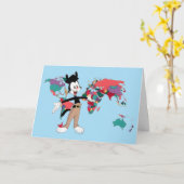 Animaniacs | Yakko's World Map Graphic Karte (Gelbe Blume)